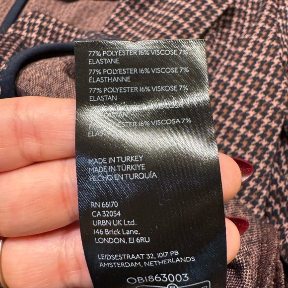 Maeve for Anthropologie Houndstooth Blazer - Picture 5 of 7